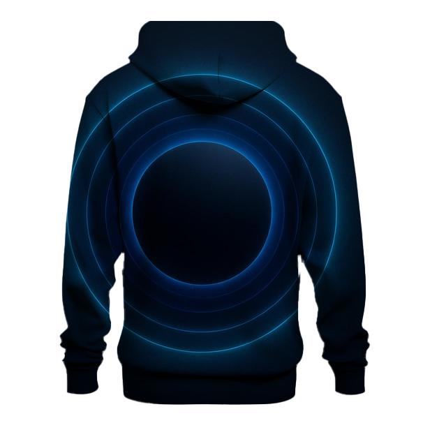 Midnight Eclipse Gradient Rings designer hoodies