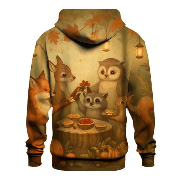 Forest Friends Harvest Circle hoodie designs