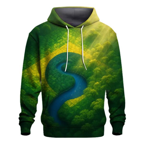 BrazilRainforestCanopyGlow custom hoodies