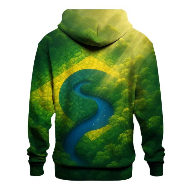 BrazilRainforestCanopyGlow custom hoodies