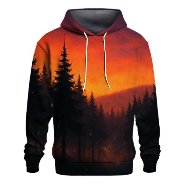 Forest Ember Drift custom hoodies