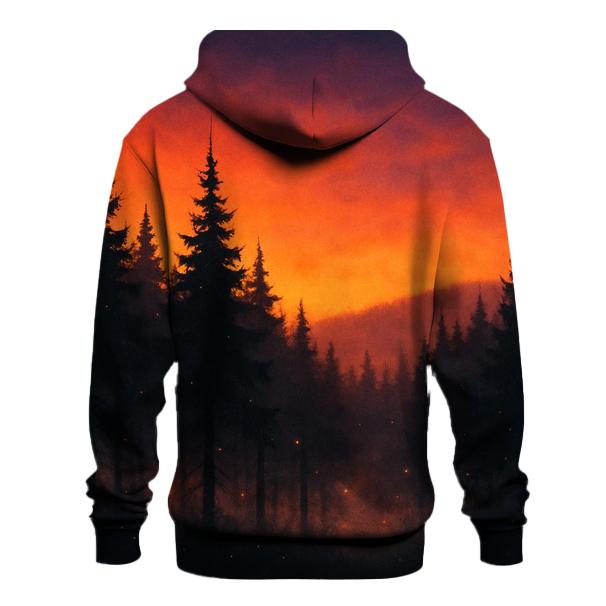 Forest Ember Drift custom hoodies