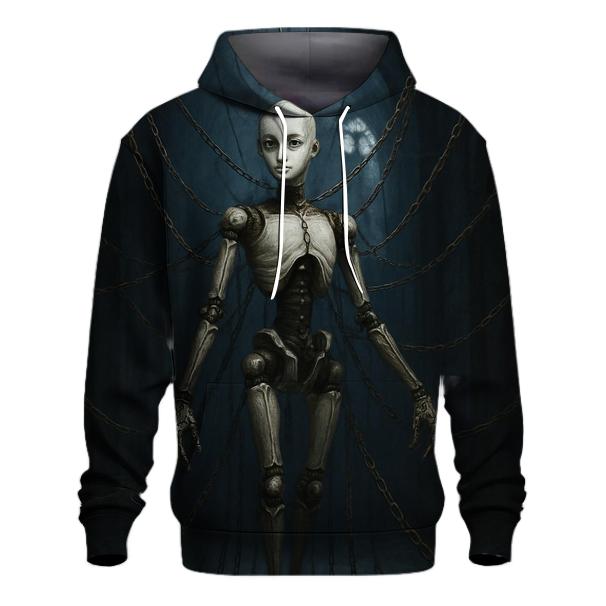 Crowned Marionette Of Rusted Chains heavyweight hoodies