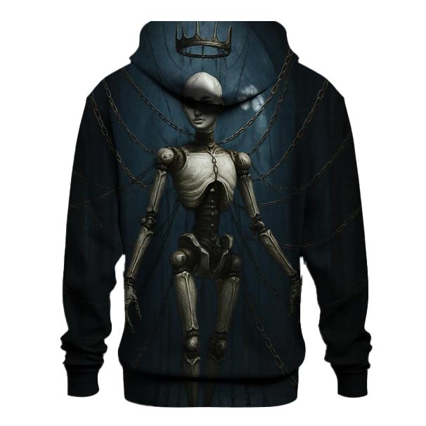 Crowned Marionette Of Rusted Chains heavyweight hoodies