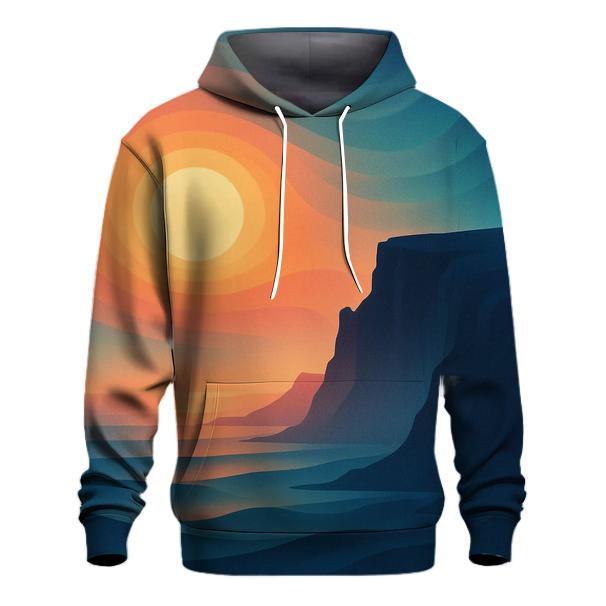 Aurora Mirage Sunset pullover hoodies