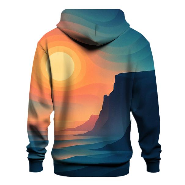 Aurora Mirage Sunset pullover hoodies