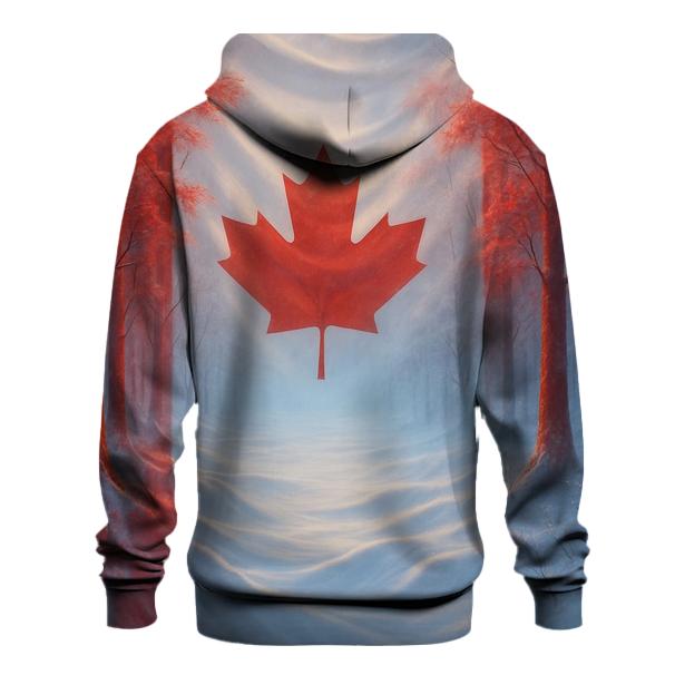 CanadaMapleForestMerge graphic hoodies