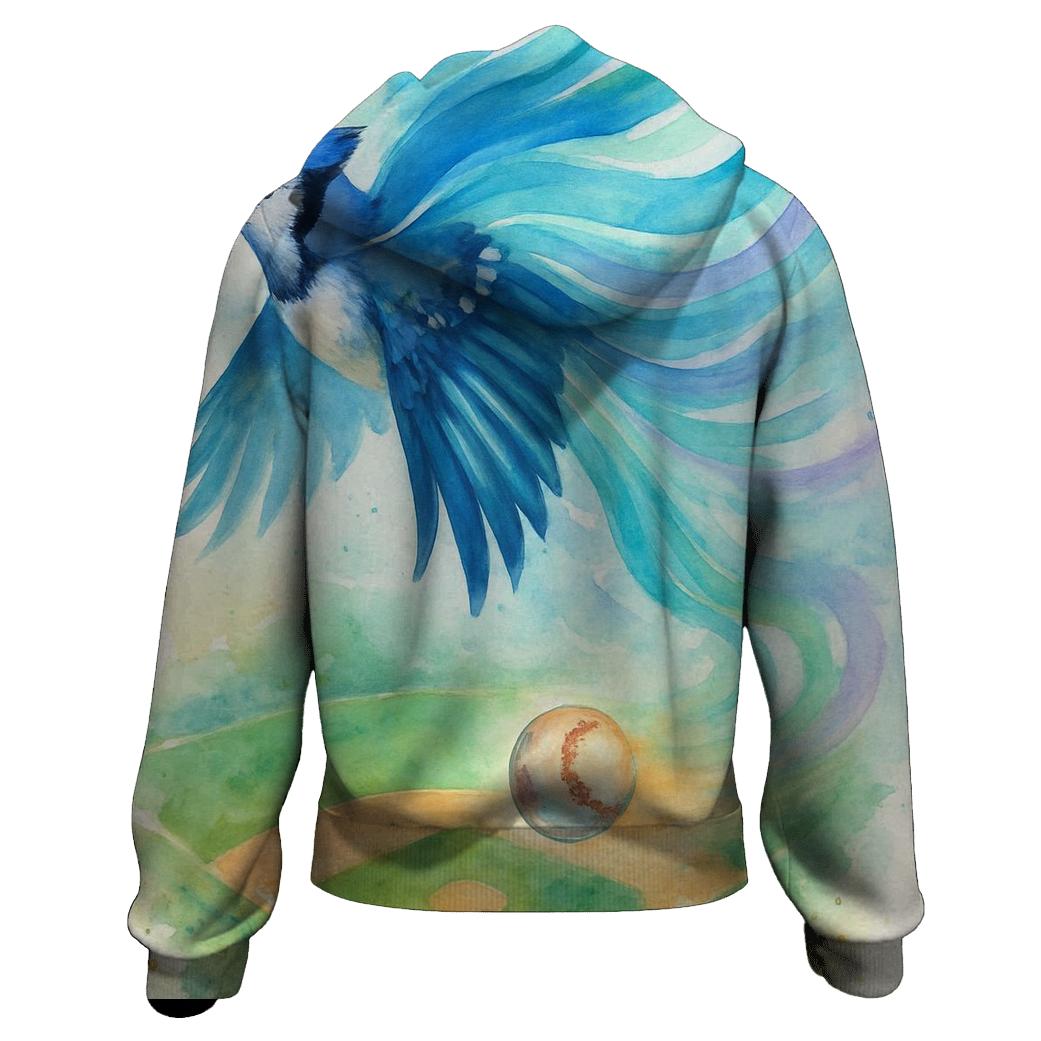 Blue Jays Aurora Flight Over Center Field hoodie designs