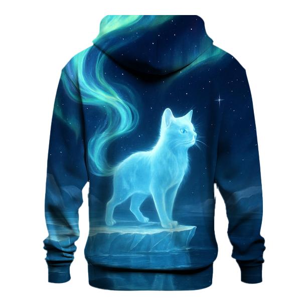 Aurora Glacier Spirit Cat hoodie trends