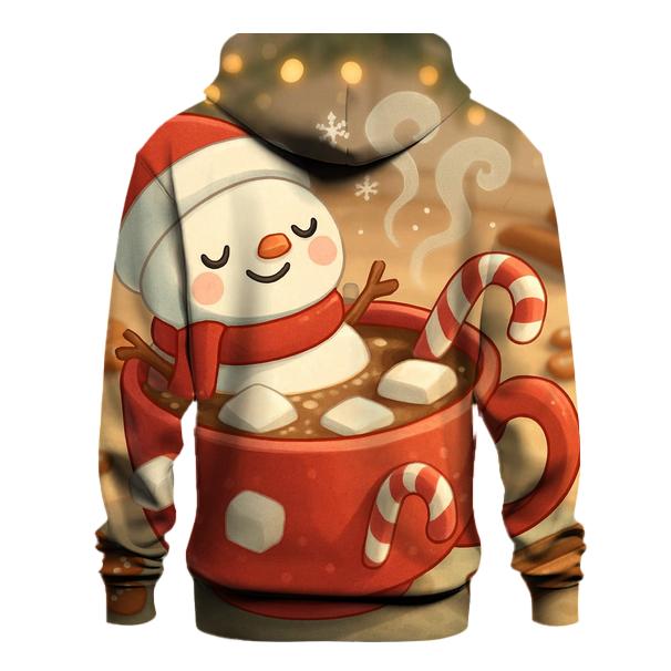 Snowman Hot Cocoa Jacuzzi pullover hoodies