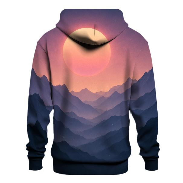 Mountain Halo Drift graphic hoodies
