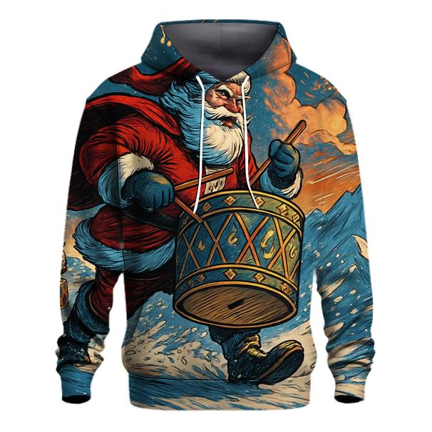 Mountain Summit Drumline Santa hoodie styles
