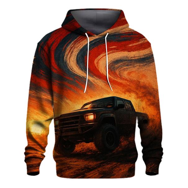 Desert Rally Stripes Storm hoodie designs