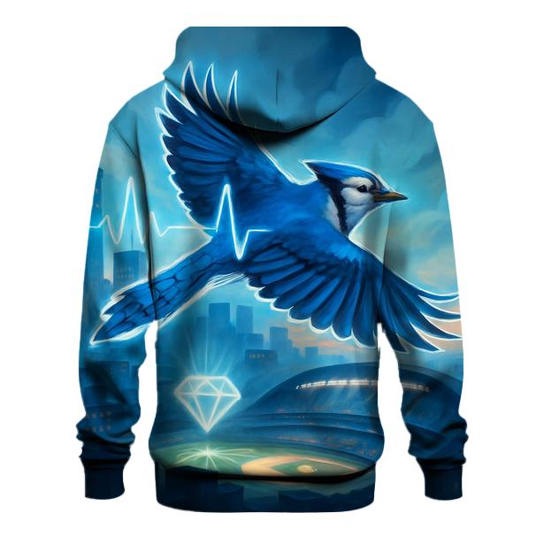 Skyline Rally With Blue Jays Heartbeat custom hoodies
