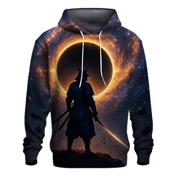 Orbital Samurai Eclipse printed hoodies