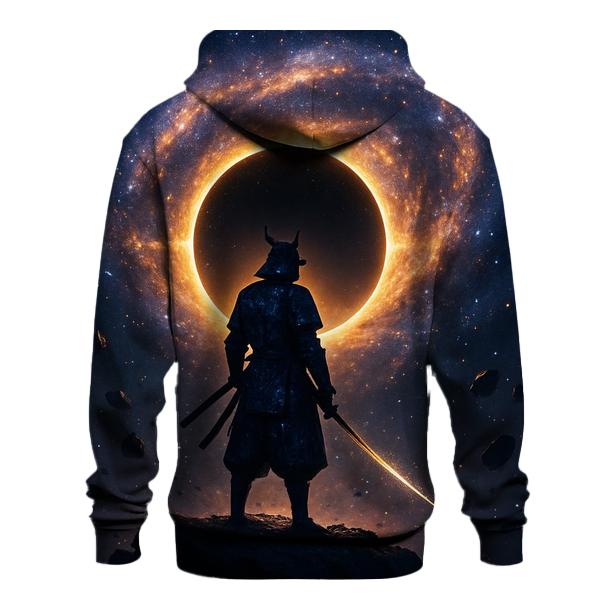 Orbital Samurai Eclipse printed hoodies