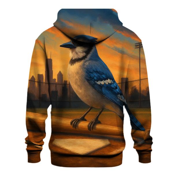 Skyline Perch At Home Plate Blue Jays embroidered hoodies