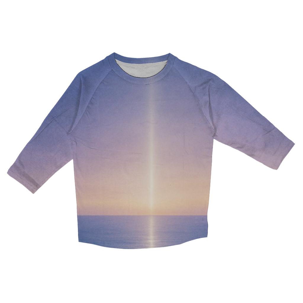 Celestial Stillness Horizon cotton quarter sleeve shirts