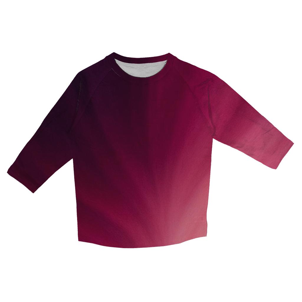 Velvet Orchid Fade designer 3/4 sleeve blouses