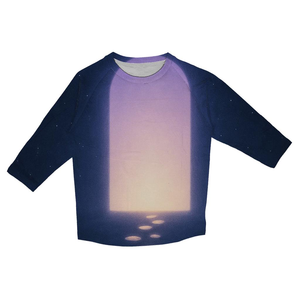 Starlit Inner Sanctuary casual three quarter sleeve shirts