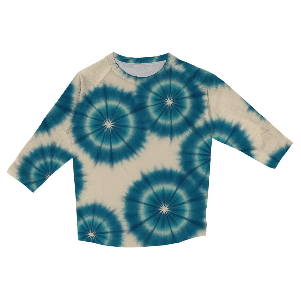 Aqua Kumo Spider Cluster fashion 3/4 sleeve shirts