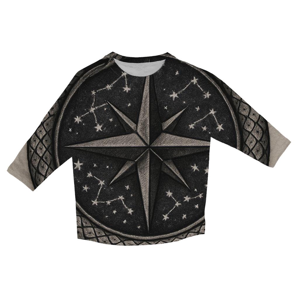 Chrono Compass Ouroboros personalized 3/4 sleeve tees