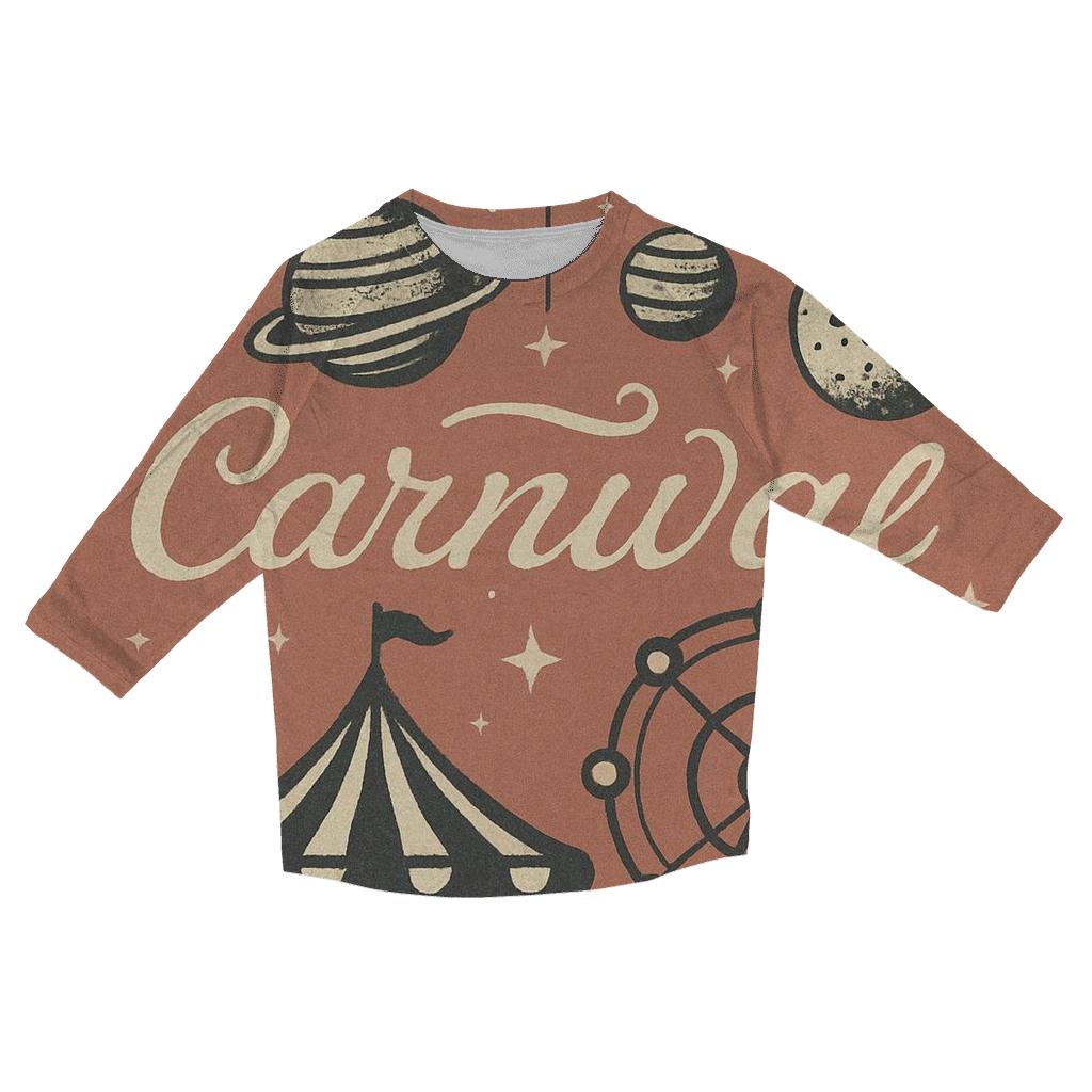 Celestial Carnival Poster custom 3/4 sleeve shirts
