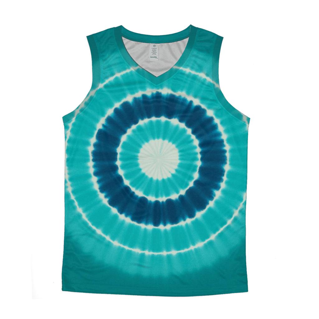 Lagoon Rings Bullseye Panel designer workout tanks