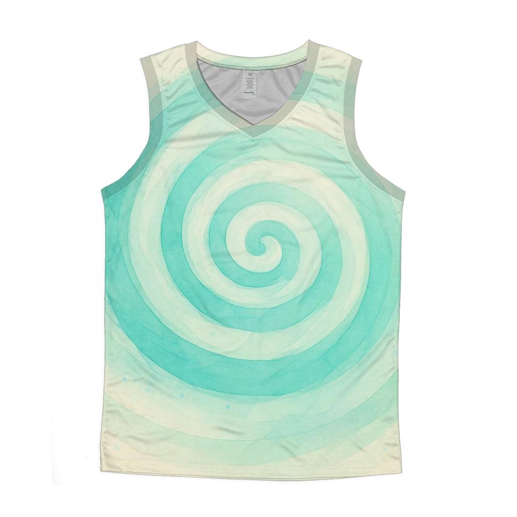 Infinite Breath Spiral stylish racerback tanks