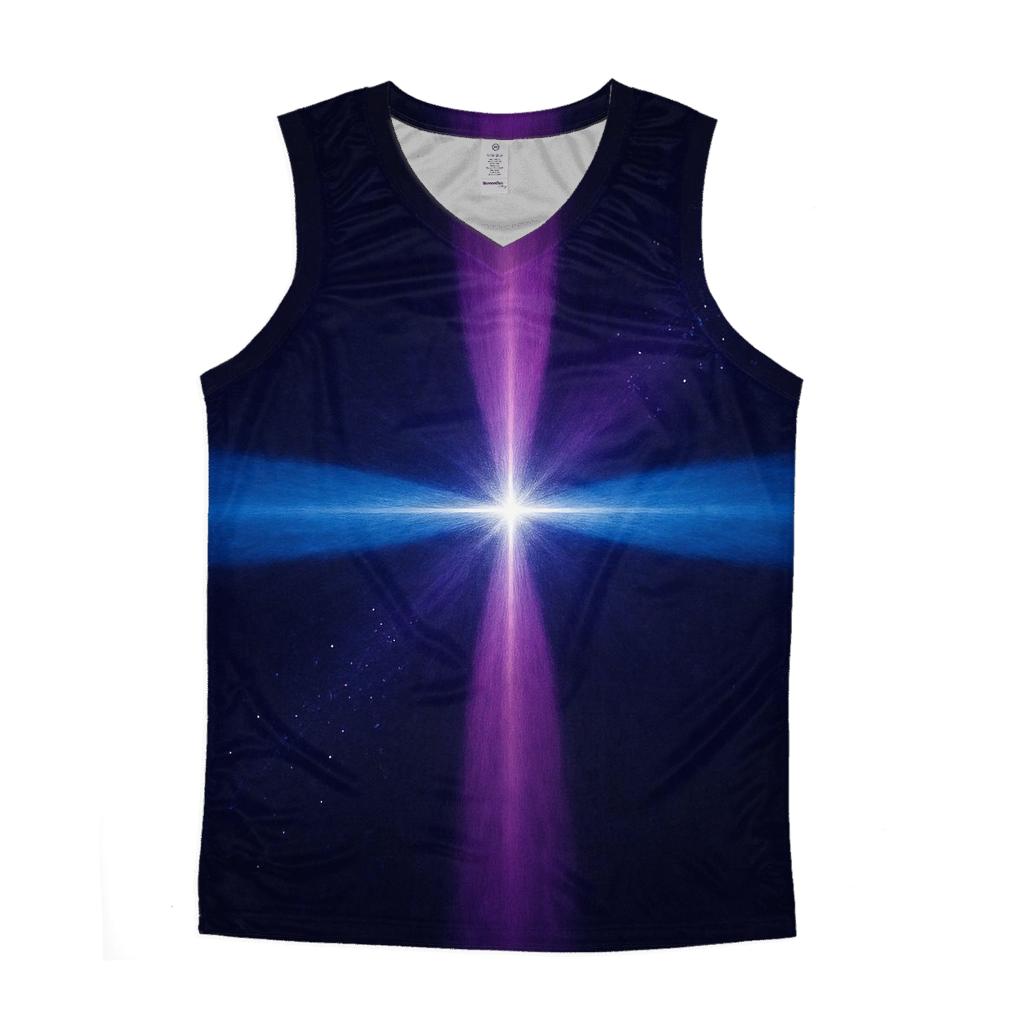 Jet Outflow Crossbeams cotton sleeveless tops