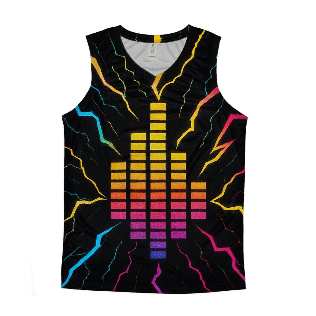 Equalizer Lightning Strike cotton sleeveless tops