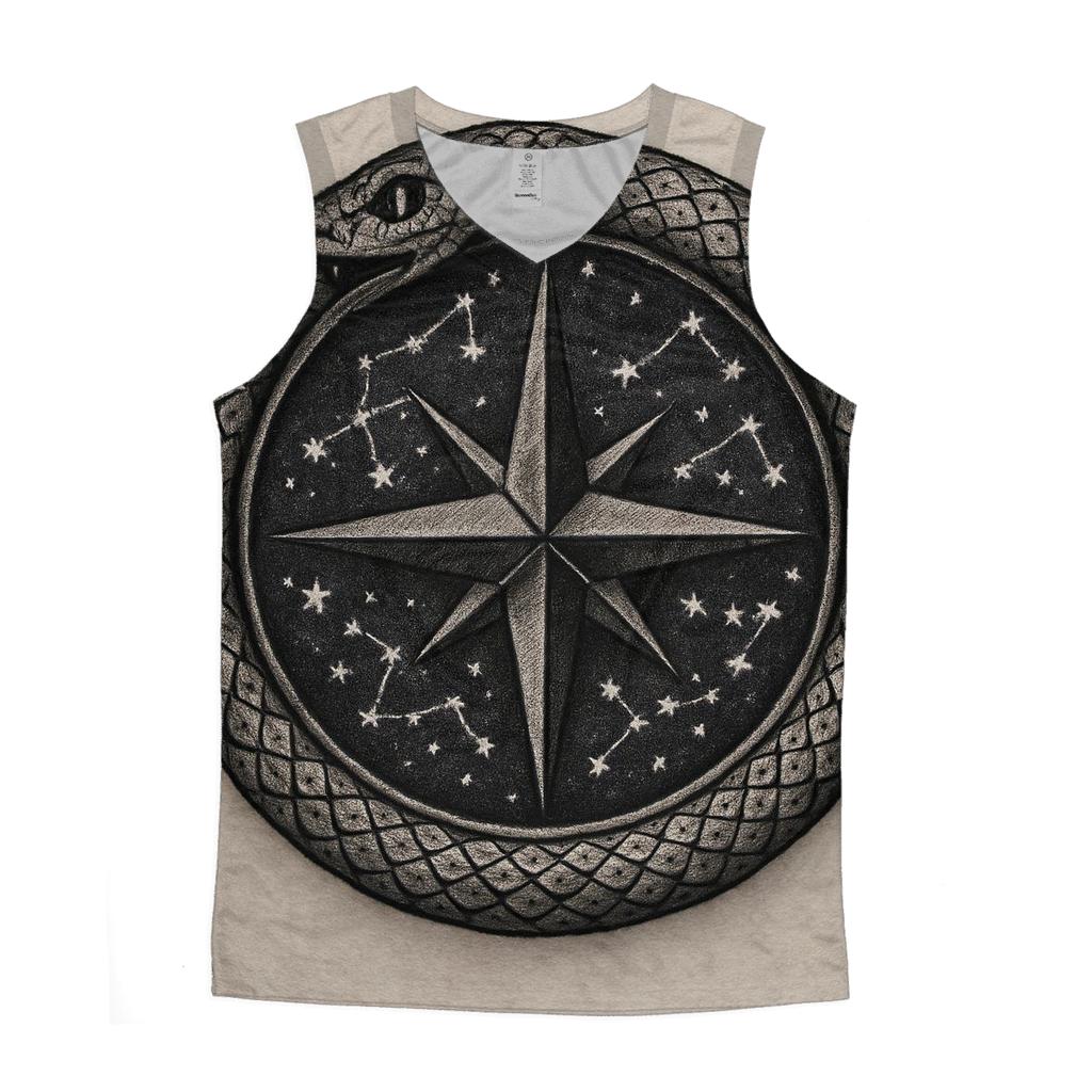 Chrono Compass Ouroboros custom tank tops