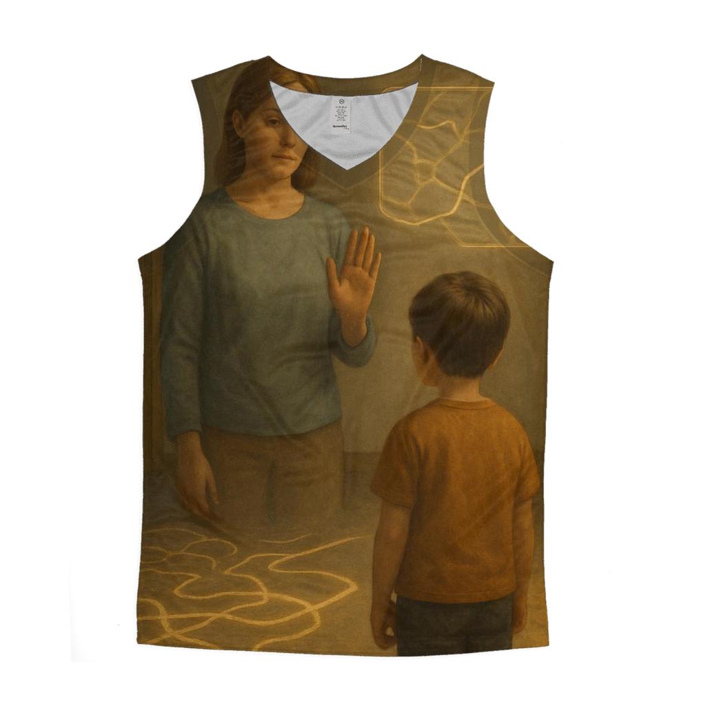 The Map Written In Her Gentle No cotton sleeveless tops