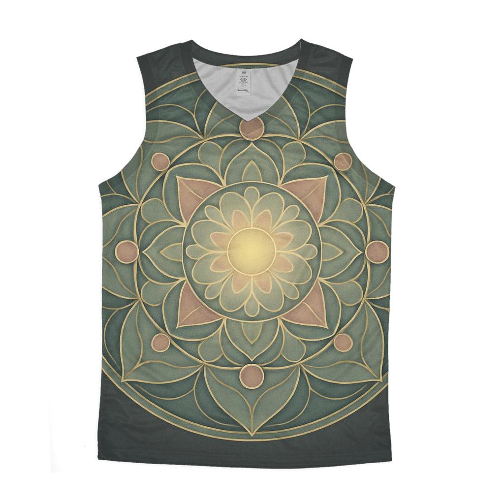 Mandala Of Listening Silence trendy fitted tank tops