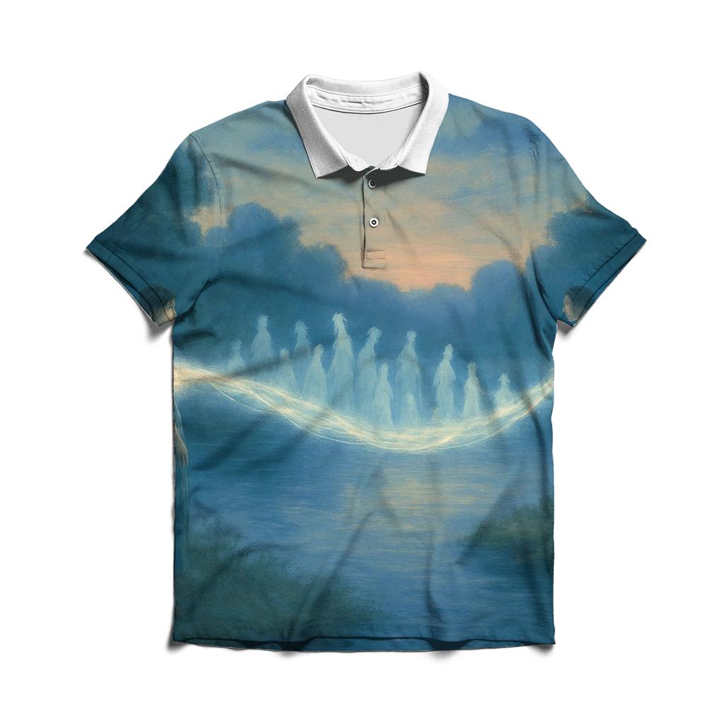 The Heartbridge Between Generations personalized polo shirts