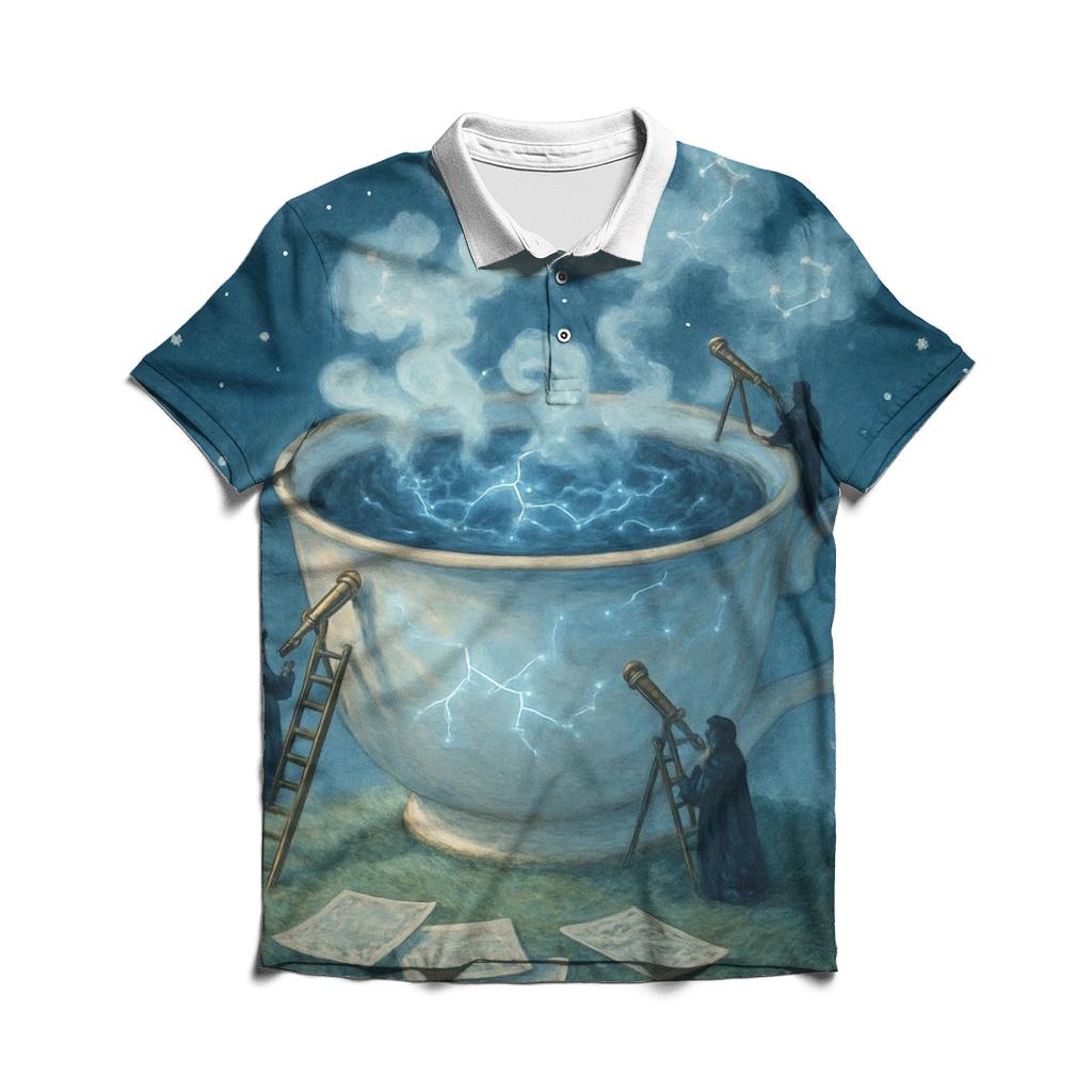 Storm In A Teacup Observatory stylish collar polo tees