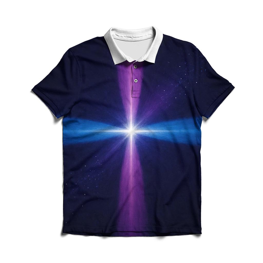 Jet Outflow Crossbeams casual sports polo shirts