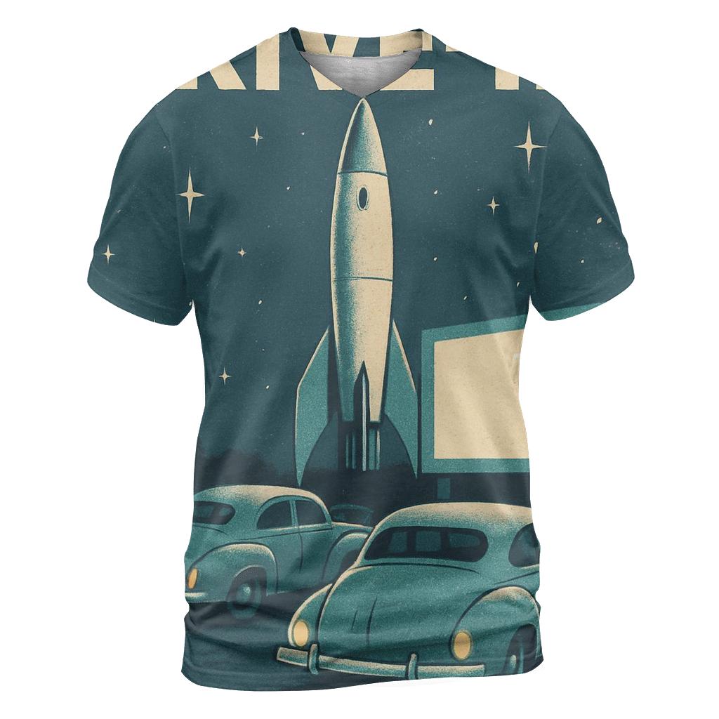Starlight Drive In Theater Poster statement graphic shirts