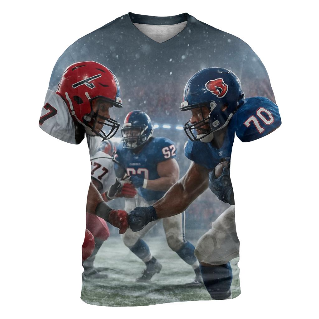Clash At The Frozen Yard Line personalized full print shirts