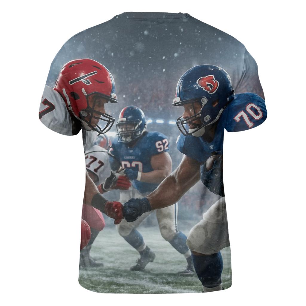 Clash At The Frozen Yard Line personalized full print shirts