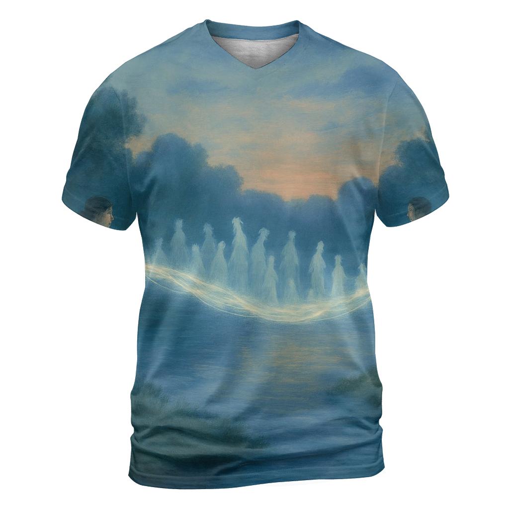 The Heartbridge Between Generations designer pattern shirts