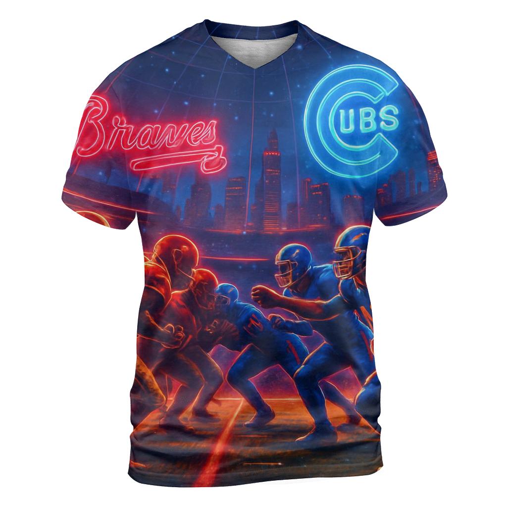 Skyline Showdown Under The Dome personalized full print shirts