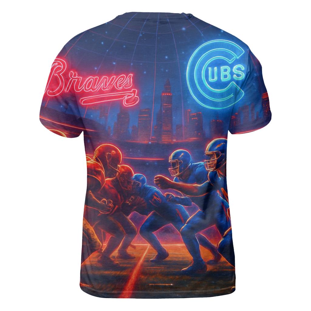 Skyline Showdown Under The Dome personalized full print shirts