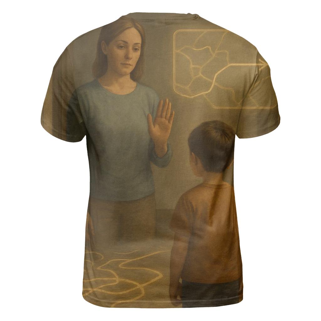 The Map Written In Her Gentle No personalized full print shirts