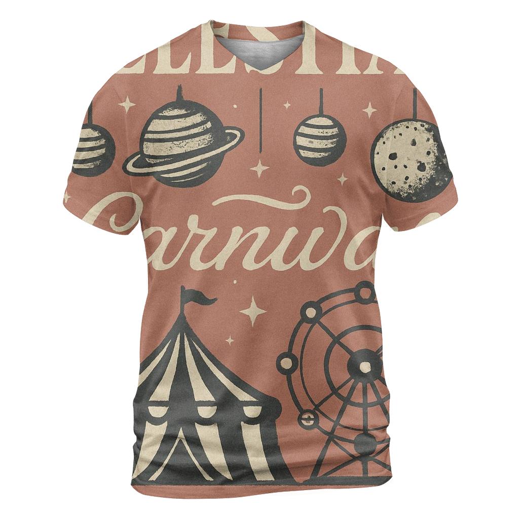 Celestial Carnival Poster personalized full print shirts