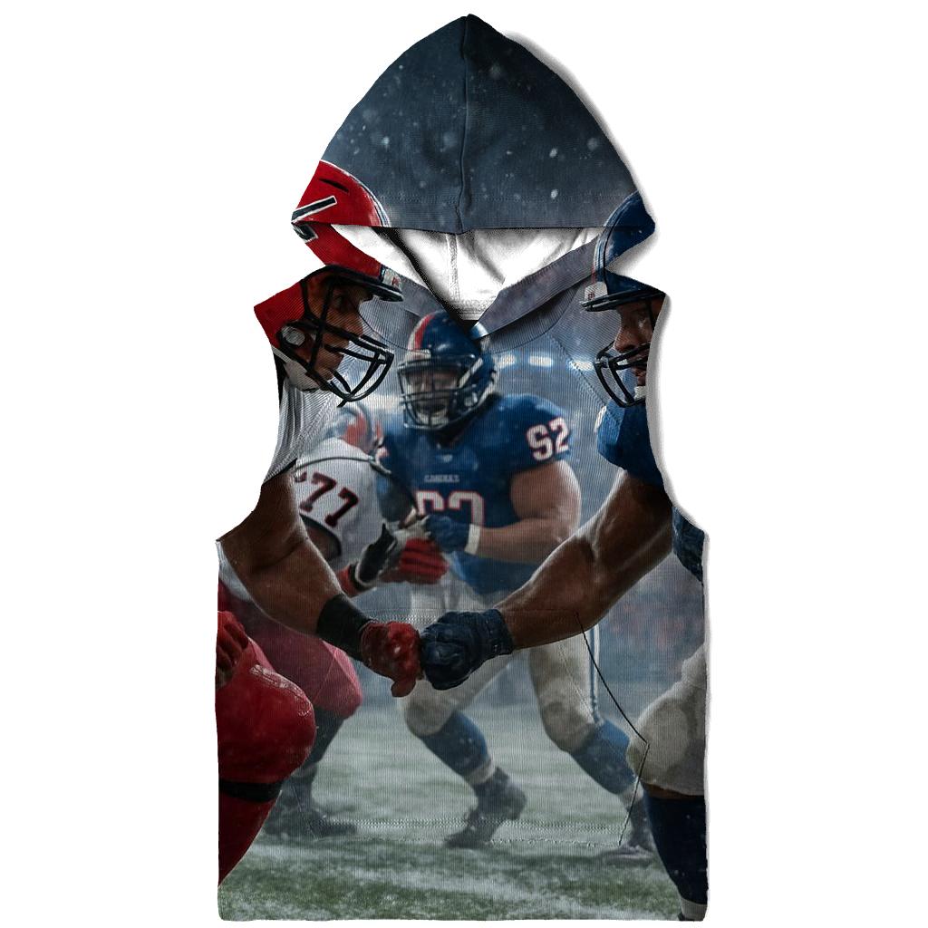 Clash At The Frozen Yard Line printed hoodies