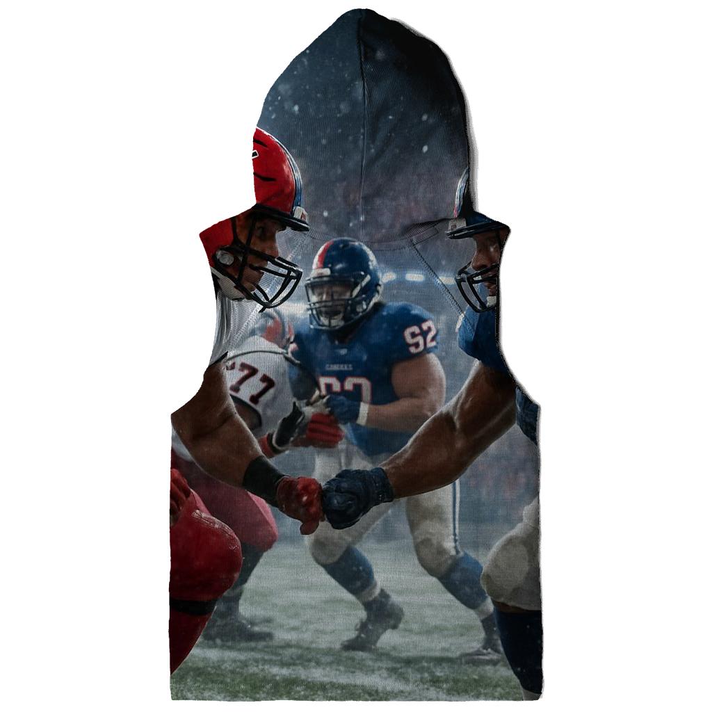 Clash At The Frozen Yard Line printed hoodies