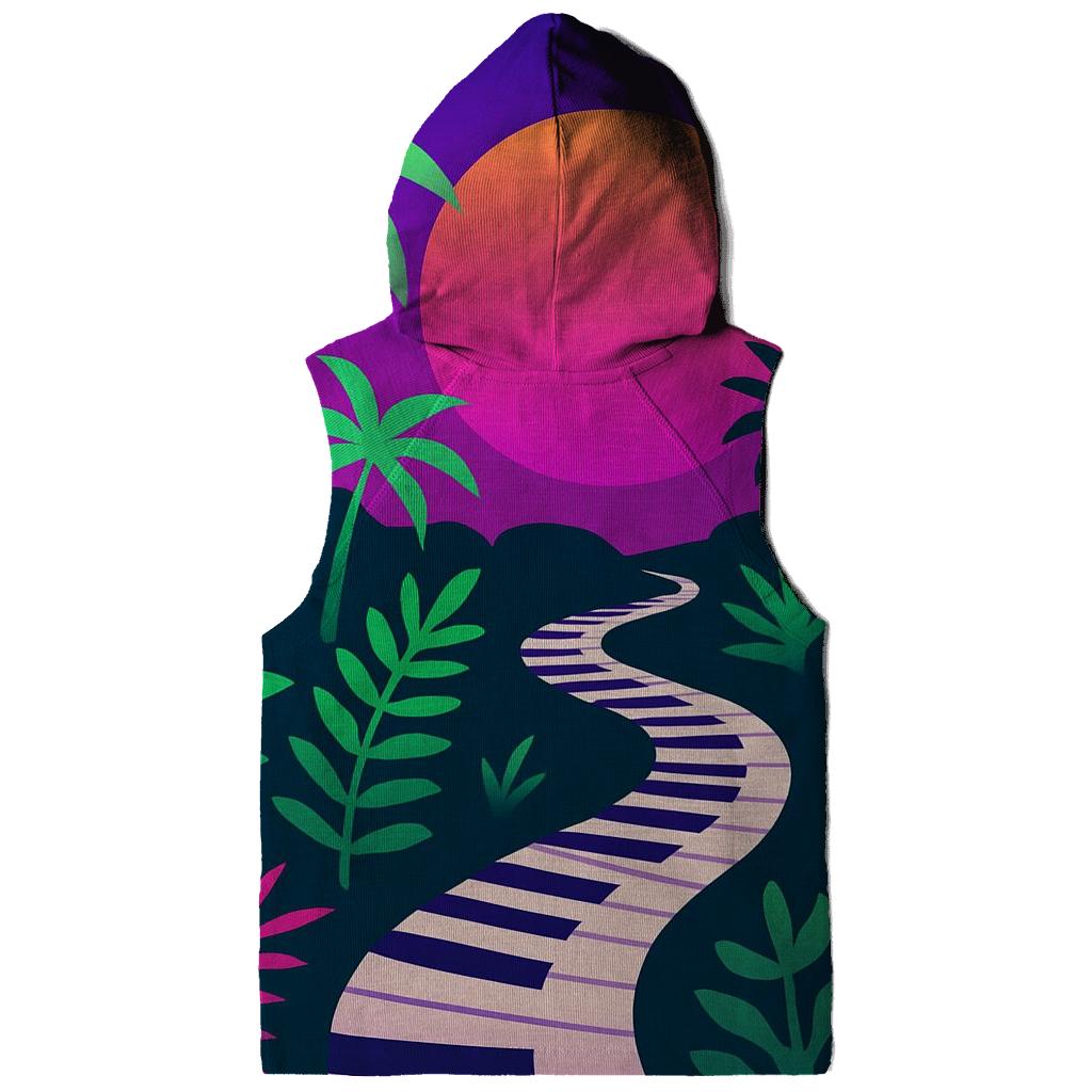 Retro Synth Jungle hoodie styles