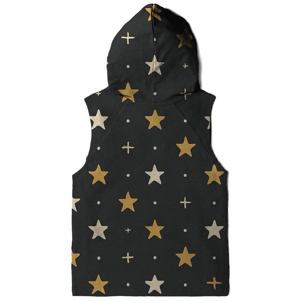 Silent Night Star Grid custom hoodies