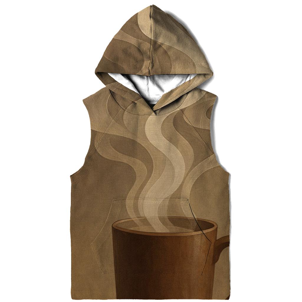 Steam Ribbon Cascade graphic hoodies